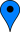 pin blue map icon